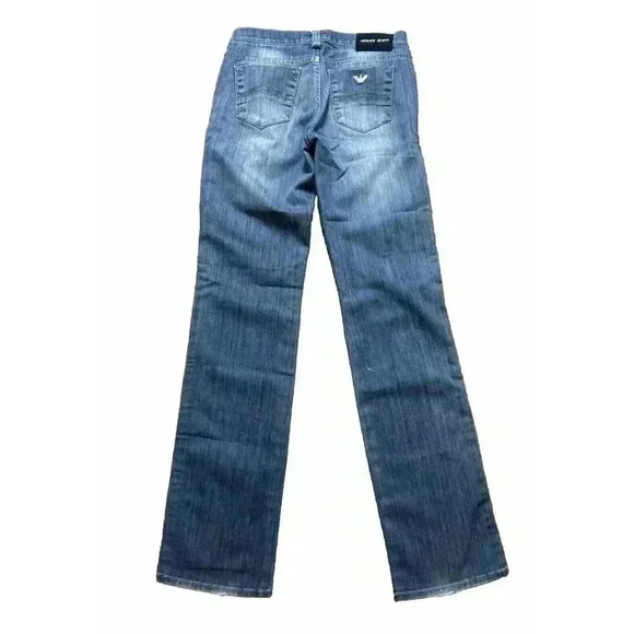 Armani Jeans Tuxedo Stripe Jeans size 27 i1 - Picture 2 of 11